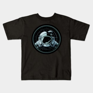 Astronaut Vector Artwork Kids T-Shirt